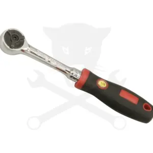 Crowa racsnis kulcs 1/4" 72 fogú - 5 fokos kivitel - Genius