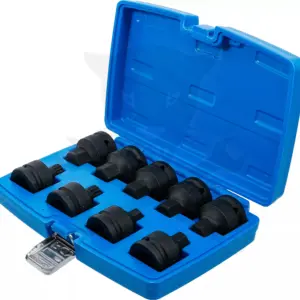 Légkulcs imbuszfej készlet 3/4" 14-24 mm + XZN M16-M18 - 9 db-os - BGS