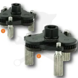 Olajszűrő leszedő állítható készlet 2 db-os 55-100 mm + 75-140 mm GYÉMÁNT