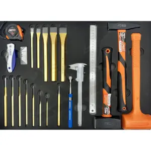 Tálcás SP Tools "M" Lakatos szerszám készlet 22 db-os