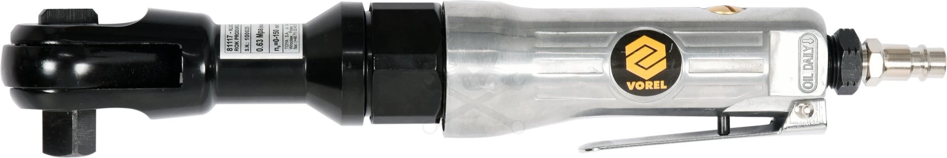 Levegős csavarozó, oldalracsnis 1/2" 61 Nm - Vorel