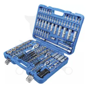 Szerszámkészlet 192 részes dugókulcs készlet 1/2"-3/8"-1/4" PRO TORQUE