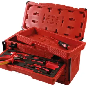 Szerszámkészlet Szigetelt/Hibrid VDE 1000 V 27 db-os készlet 3/8" Laser