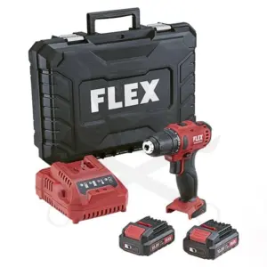 Fúró-csavarozó, akkus 12V   34 Nm 2db 2.5Ah Li-ion - FLEX (DD 2G 12-LDBC 2,5 Ah)