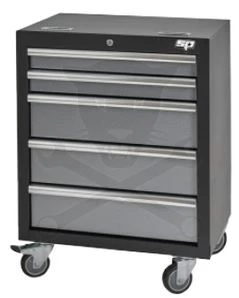 Műhelybútor SP SERIES Alsó rész: Gurulós kocsi 5 fiókos 646x862x458 mm