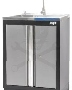 Műhelybútor SP SERIES Alsó rész: Mosogató szekrény + INOX + Csaptelep