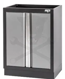 Műhelybútor SP SERIES Alsó rész: Polcos szekrény 2 ajtós 680x458x910mm
