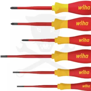 Csavarhúzó készlet VDE Wiha SoftFinish SlimFix 6 db-os SL+PH+PZ