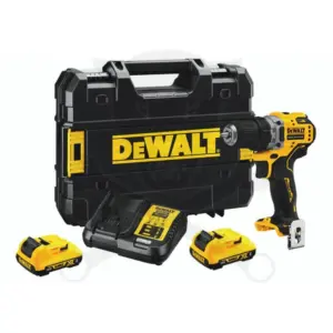 Fúró-csavarozó, akkus 12V 2x2.0Ah Li-Ion 57,5 Nm DeWalt
