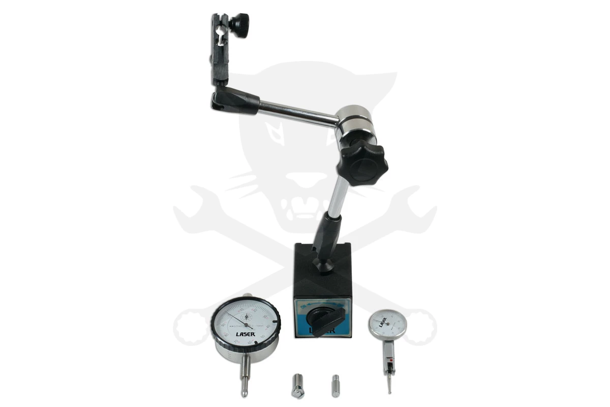 Tárcsafék "ütés" mérő készlet mágneses + DTI - Dial Test Indicator - Image 2