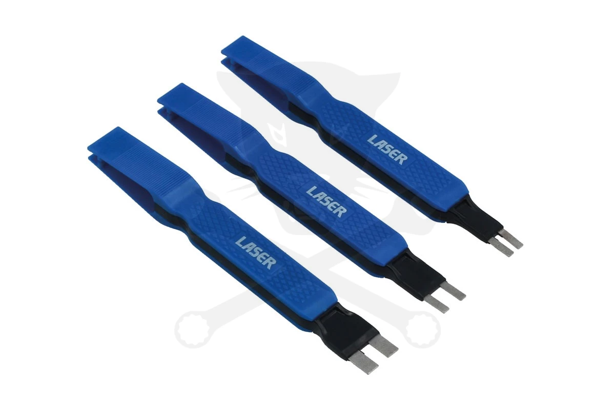 Biztosíték kiszedő és biztosíték foglalat gyémányt tisztító készlet Laser(LAS-8668) - Image 2