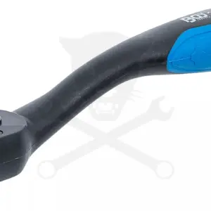 Crowa racsnis kulcs 3/8" 72 fogú, irányváltós, műanyag bevonattal - BGS