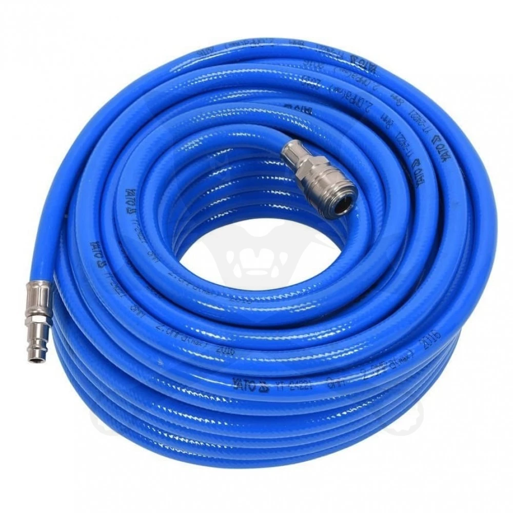 Levegőtömlő szerelt 20 méter 8 mm / 12,5 mm - KÉK - Yato