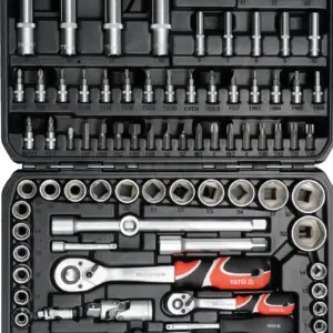 Dugókulcs készlet 1/4" - 1/2" 6 lap 4-32 mm 94 db-os YATO