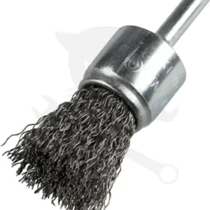 Drótkorong ecsetkefe hullámos 25 x 6 mm BPS 600 W acél