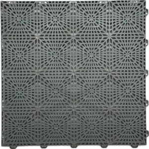 Sportpálya padló - SwissDeck SportDeck 33,3 x 33,3 cm - Slate Grey