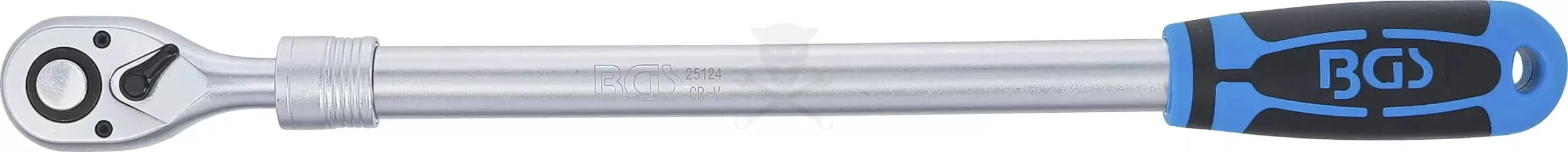 Crowa racsnis kulcs 1/2" teleszkópos 455-595 mm - BGS - Image 4