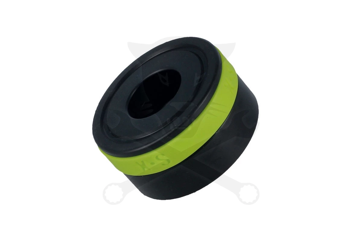 Gumipogácsa adapter - gyári emelési pontokhoz - Tesla S/X 1db - Image 4