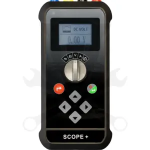 Autóipari multimeter-teszter 0-50 V DC - Scope+ Tester - Hubitools