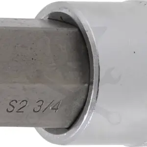 Rátűzőkulcs - crowa+bit 1/2" imbusz 3/4" x 70 mm - BGS