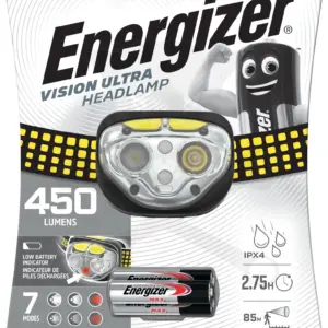 Elemlámpa - Fejlámpa Energizer Vision Ultra + 3xAAA