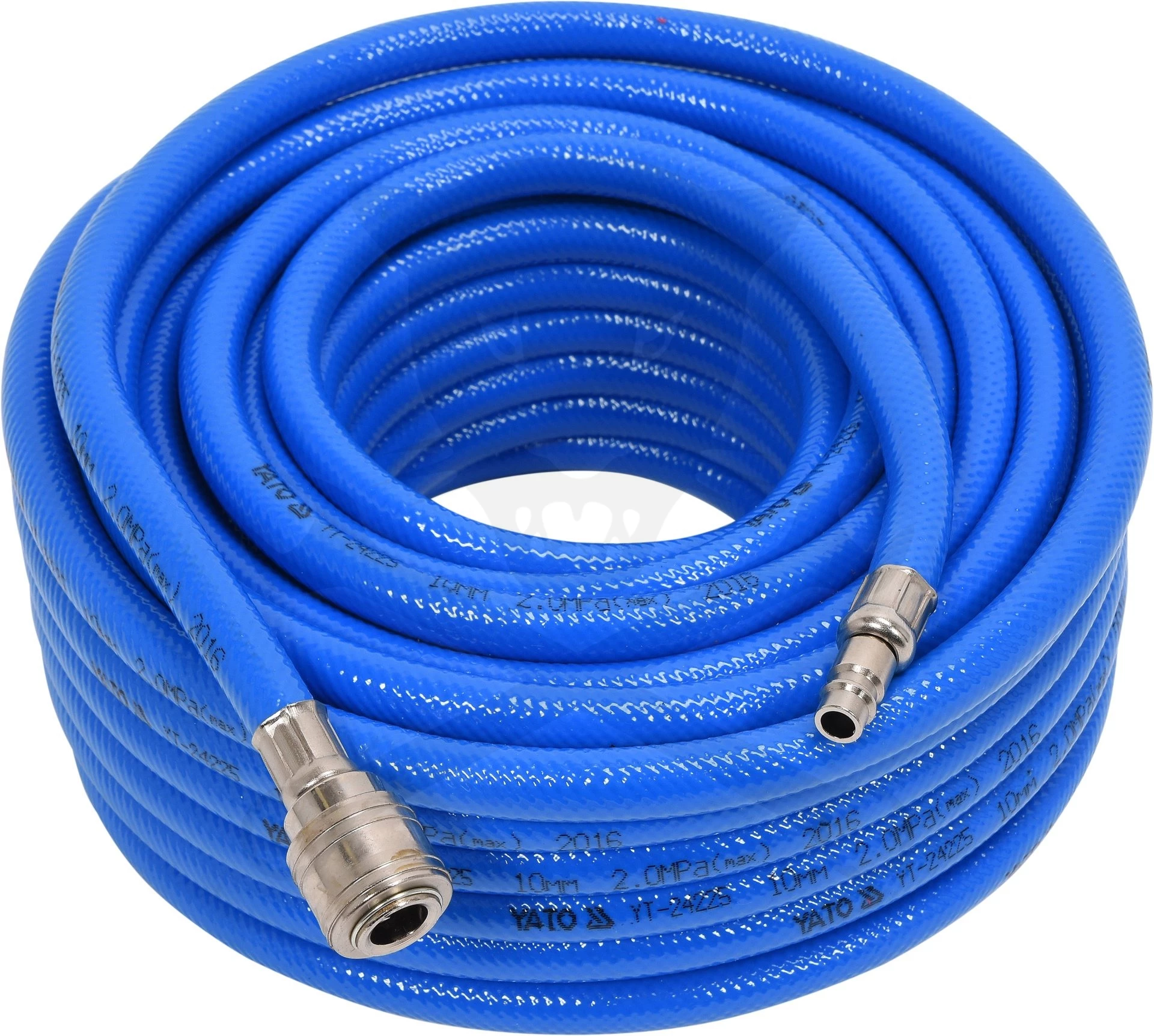 Levegőtömlő szerelt 20 méter 10 mm / 15 mm - KÉK - Yato