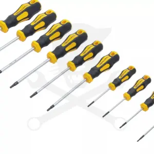 Csavarhúzó készlet Torx lyukas 11 db-os T6 - T40 - Kraftmann
