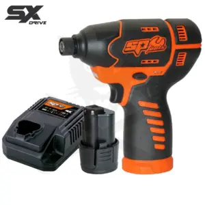 Ütvecsavarozó, akkus 12V   90 Nm 1/4" Bitbehajtó 1 db 2.5Ah - SP Tools