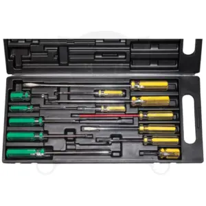 Csavarhúzó készlet - 13 részes PHILLIPS / LAPOS + koffer - SP Tools