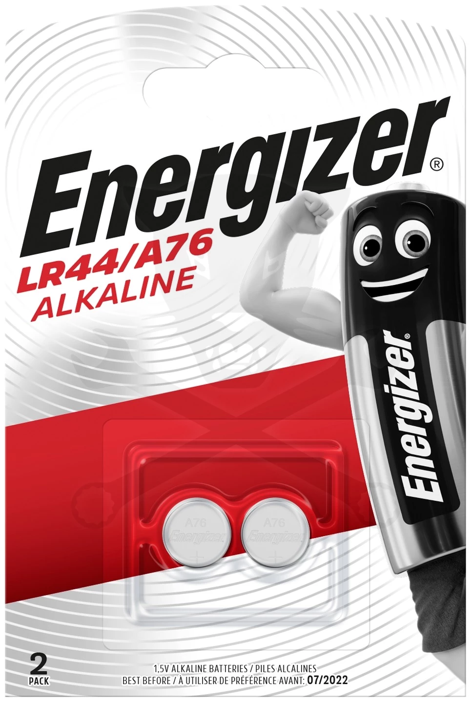 Elem 1.5V - LR44 gombelem - 1 db - Energizer