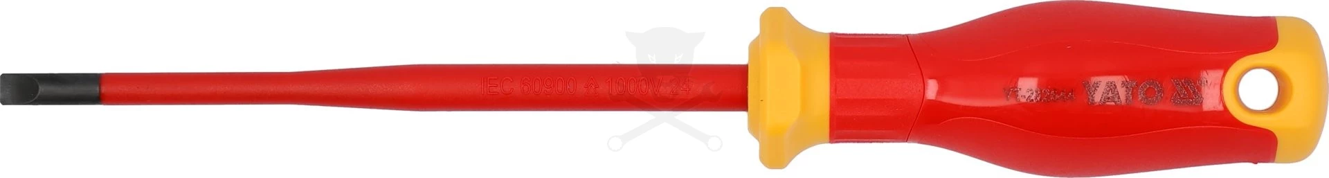 Csavarhúzó szigetelt lapos 5,5x125 mm VDE 1000V - Slim - Yato