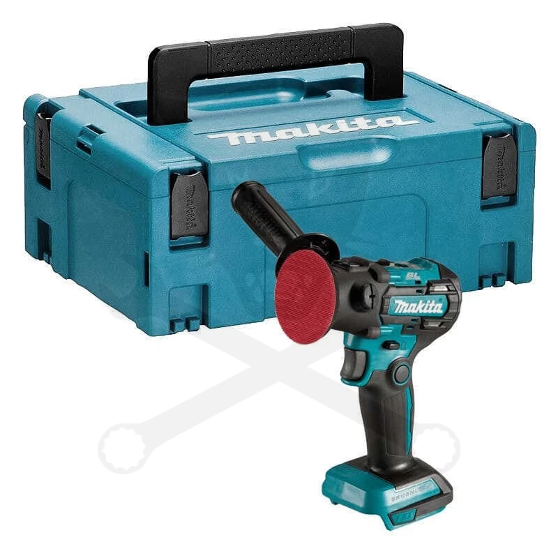 Polírozógép 18 V - 50 / 75 mm akku nélkül + koffer - Makita -