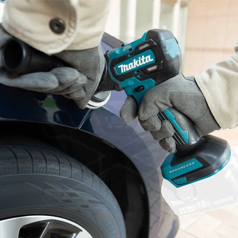 Polírozógép 18 V - 50 / 75 mm akku nélkül + koffer - Makita - - Image 2
