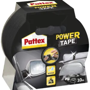 Ragasztó szalag POWER TAPE 10m fekete - Pattex