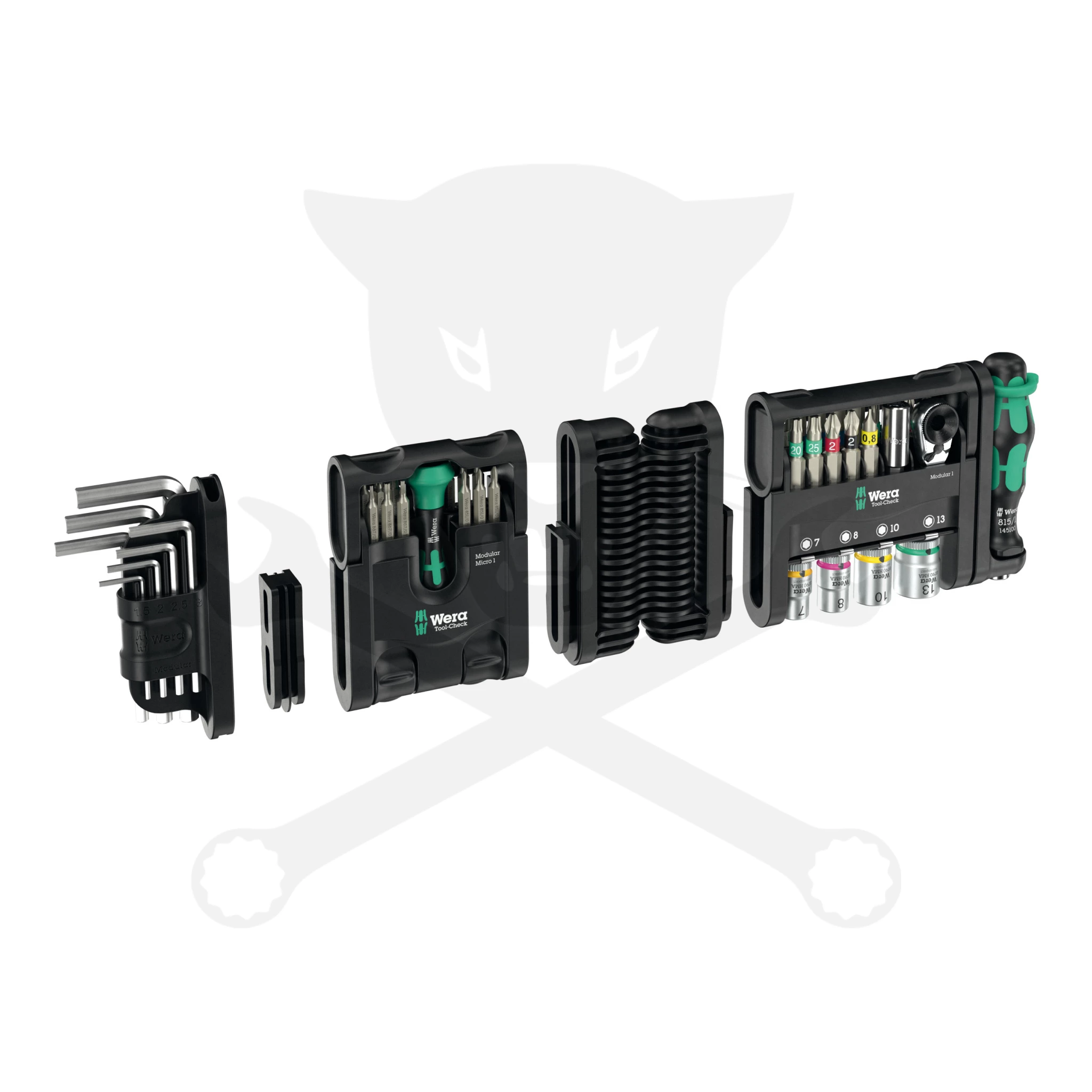 Szerszámkészlet 50 db-os vegyes karbantartó készlet Modular Set 1 - - Image 2