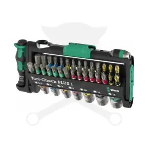 Csavarhúzó bit készlet 39 db-os - metrikus - Tool-Check Plus 1 - Wera
