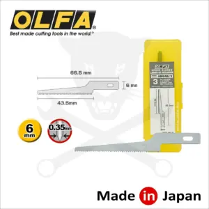 Penge OLFA dekor és hobby késhez 43.5 mm 0.35 mm dekorfűrész 3 db/dob (KB4-NS/3)