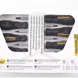 Csavarhúzó készlet Torx 6 részes - lyukas - Proxxon (22.640)