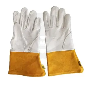 Kesztyű hegesztő, hő-lángálló- Barna, AWI/TIG 10/XL T2000 TIG- ESAB