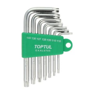 TOPTUL Torxkulcs készlet, Torxkulcs készlet