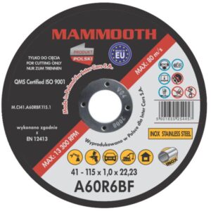 MAMMOOTH tárcsa