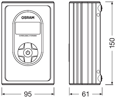 OSRAM Sűrített levegős abroncsvizsgáló/-töltő - Image 3