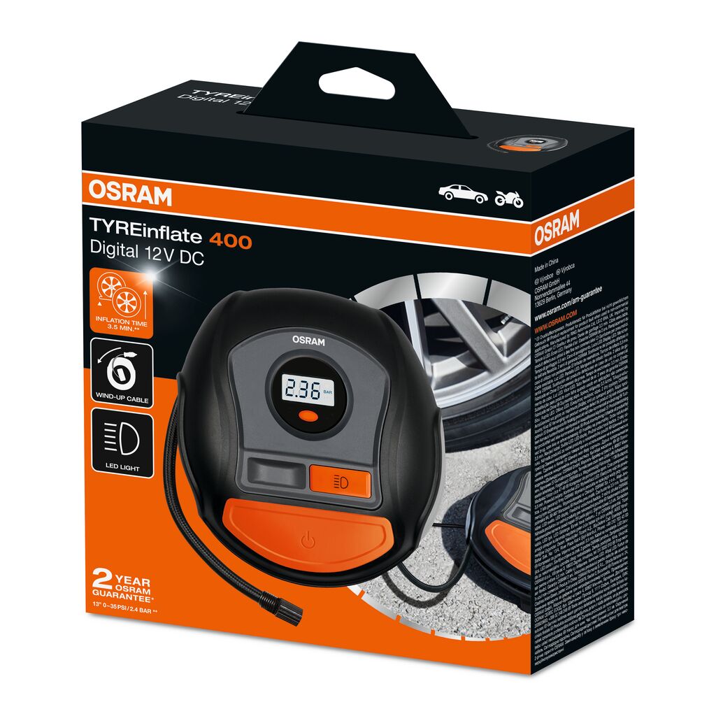 OSRAM Sűrített levegős abroncsvizsgáló/-töltő - Image 6
